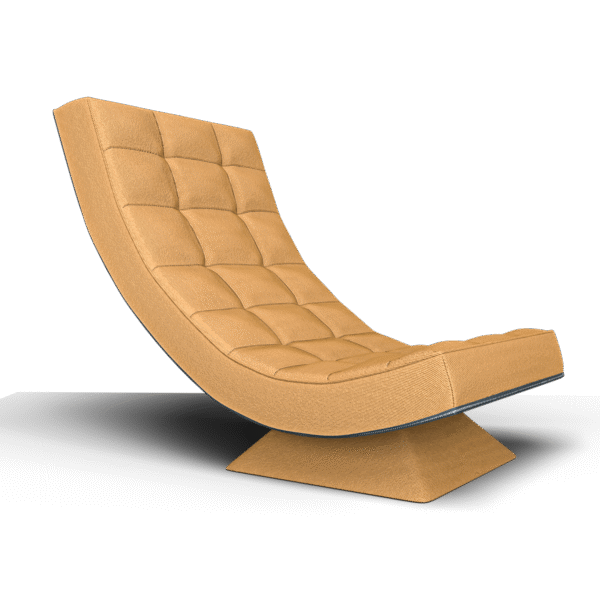 Relaxator 360 Swivel Cream Fabric Seat - Image 7