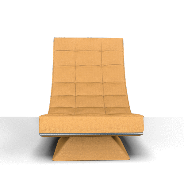 Relaxator 360 Swivel Cream Fabric Seat - Image 5