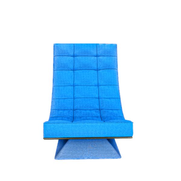 Relaxator 360 Swivel Blue Fabric Seat - Image 7