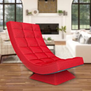 Relaxator 360 Swivel Red Fabric Seat