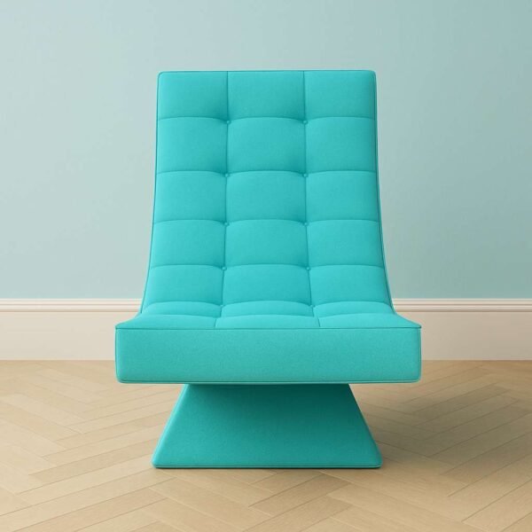 Relaxator 360 Swivel Sky Blue Fabric Seat - Image 3